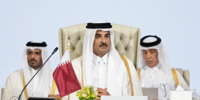 sheikh tamim al thani at arab-islamic summit