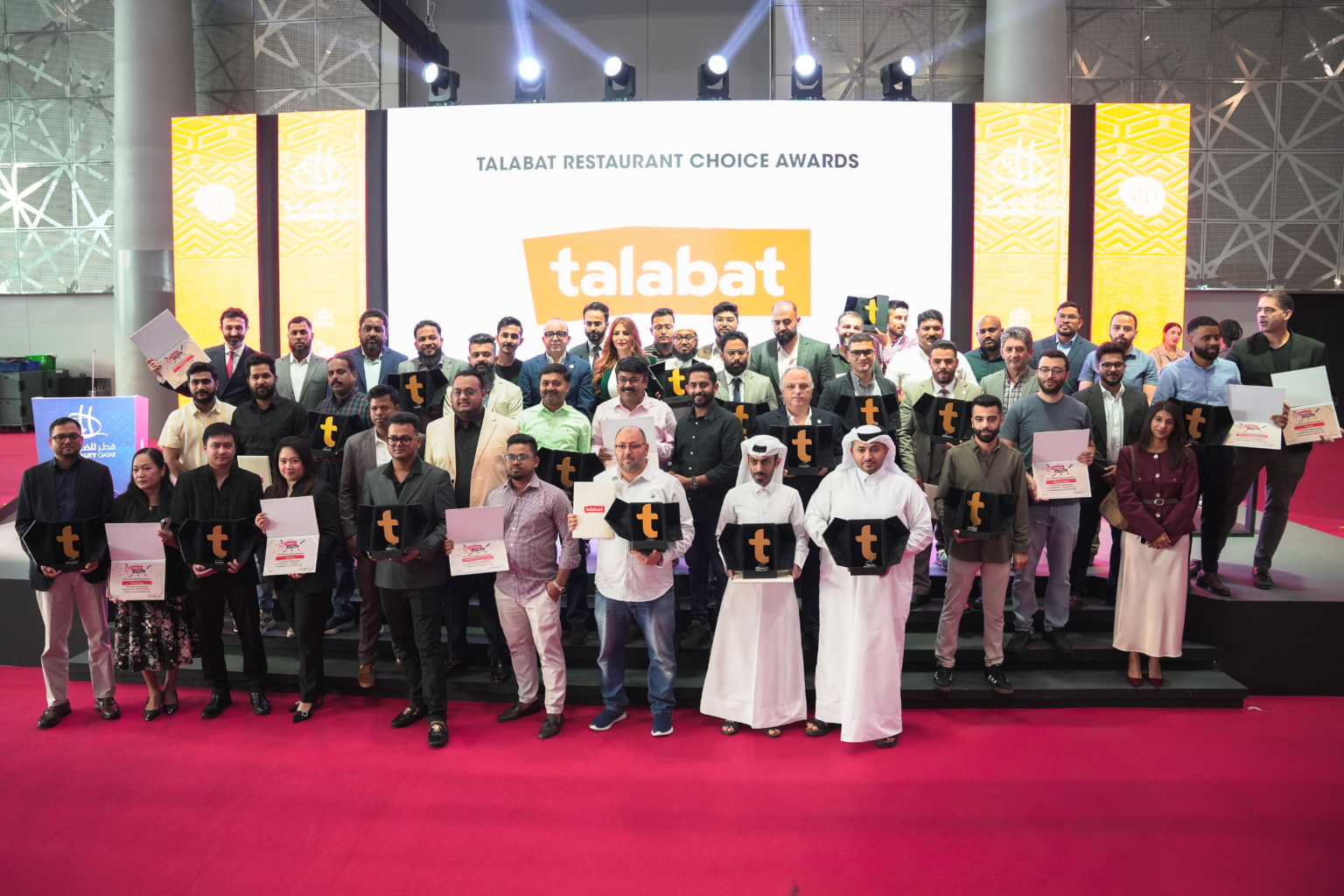 Tra Labat talabat Shines At Hospitality Qatar 2025 With Choice Awards