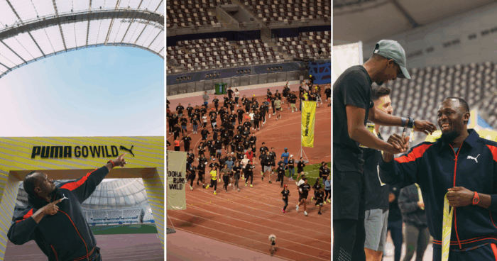 Usain Bolt Turns Doha Into A Playground For Runners!