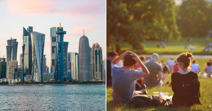 Life In Doha Continues Calm Despite Recent Attacks