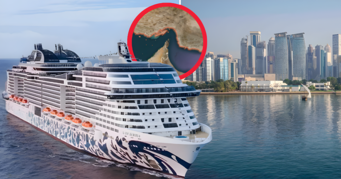 Cruises That Left Qatar And UAE Managed To Exit Through The Strait Of Hormuz