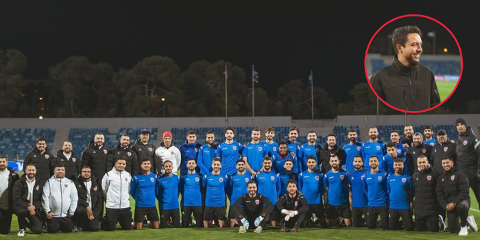 HRH Crown Prince Al-Hussein Shows Strong Support for the Nashama Ahead of World Cup Qualifier