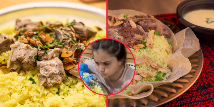 This Little Girl’s Reaction to Mansaf Is the Most Jordanian Thing Ever