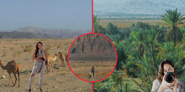 Photographer Anita Bursheh Goes Viral for Stunning Southern Jordan Road Photo Series