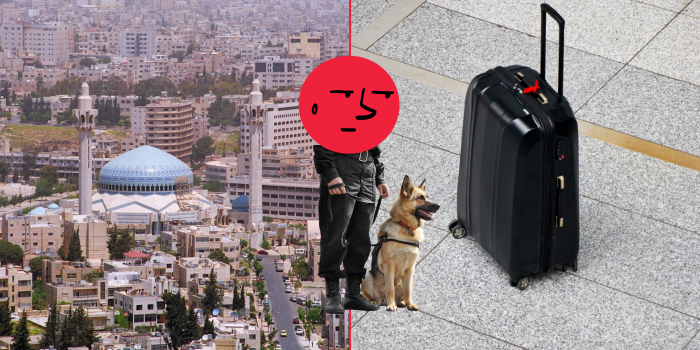 Public Security Responded to Suspicious Bag in Central Amman on Monday Morning