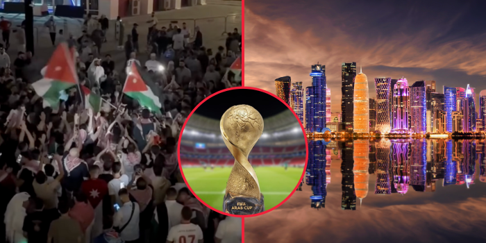 Jordanians Turned Doha Into One Big Pre-Match Party