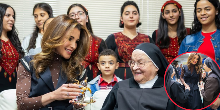 HM Queen Rania Kicked Off the Festive Season at Mar Mansour Charitable Society