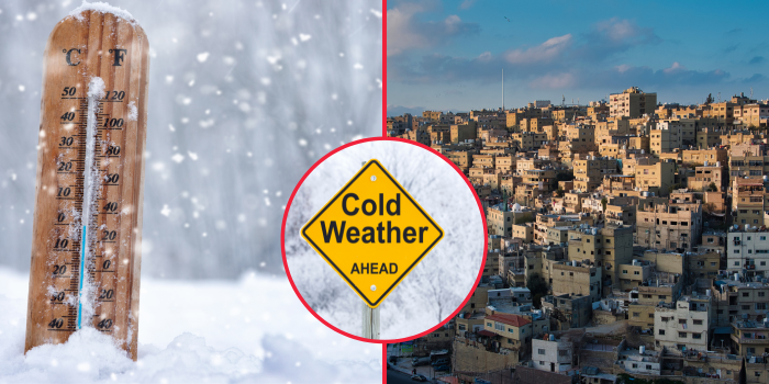 Jordan Bundled Up as Chilly Weather and Fog Warnings Rolled In