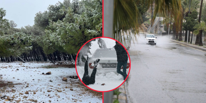 Snow, hail, and heavy rain sweep across Jordan as powerful winter storm impacts multiple regions