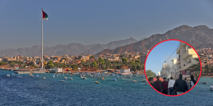 A Fire in Aqaba Damages Cars & Apartment Yesterday