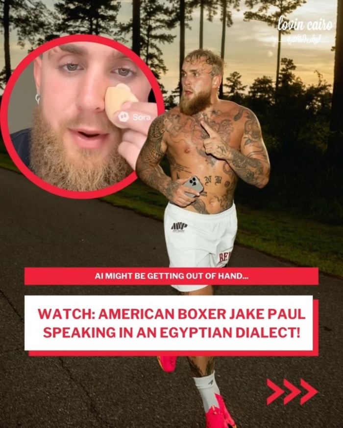 WATCH: American Boxer Jake Paul Speaking In An Egyptian Dialect!