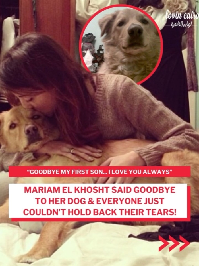 Mariam El Khosht Said Goodbye To Her Dog And Everyone Just Couldn’t Hold Back Their Tears!