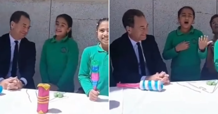 Young Egyptian Girl Stuns French Ambassador in Alexandria with Flawless French Song Performance