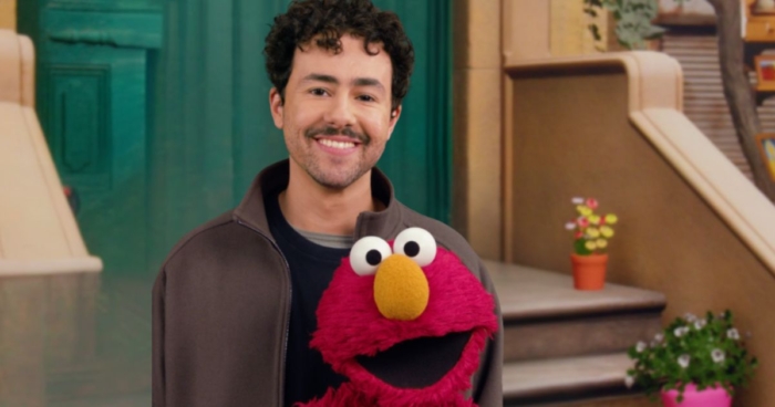 Elmo X Ramy Youssef in a Heartwarming Sesame Street Crossover