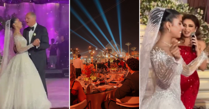 Mohamed El Saadi’s Daughter’s Wedding Was A Star-Studded Concert by the Pyramids