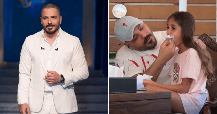 Ramy Ayach Helps His Daughter Lose Her Second Tooth