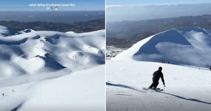 Lebanon Mountains Come Alive In Winter