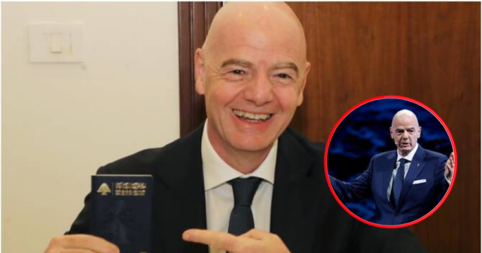 FIFA President Gianni Infantino Officially Gets Lebanese Passport