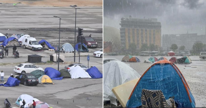 Stormy Weather Worsens The Suffering Of Displaced Families In Lebanon