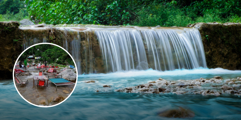 Shahdara Valley Waterfall - Cold Water