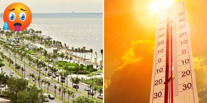 Jeddah Witnessed The Hottest Day In 52 YEARS With The Temperature Up To 48 Degrees Celsius