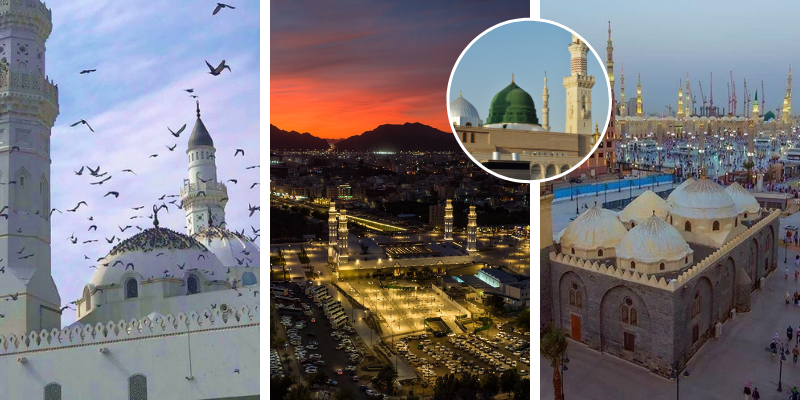 Madinah Almunawwarah  Beautiful mosques, Masjid, Sacred places