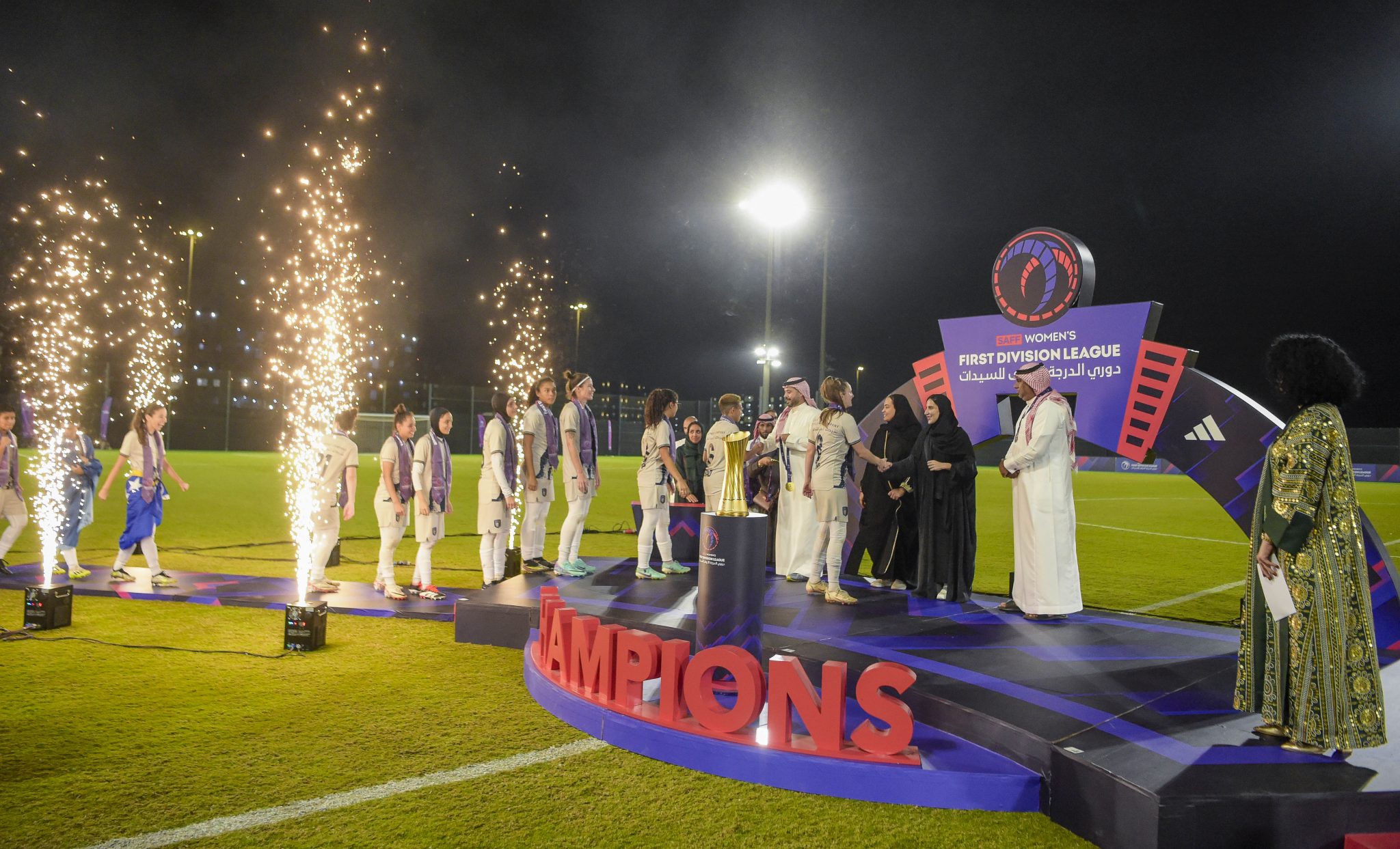 AlUla Crowned Champions At The SAFF Women's First Division League Final ...