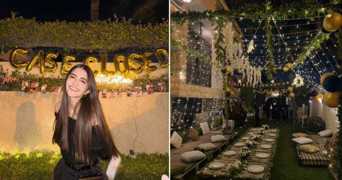 Merub Ali Marks Law School Graduation With a Backyard Bash