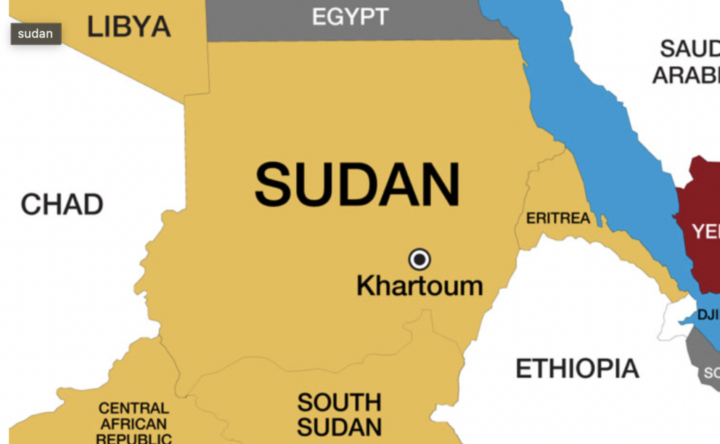 sudan map