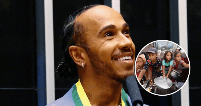 Lewis Hamilton Calls for Unrestricted Humanitarian Aid Access in Gaza