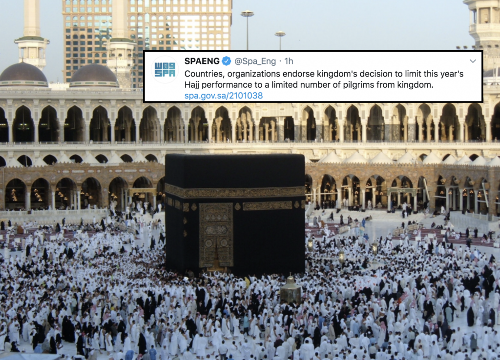 There's International Support For Saudi's Decision To Limit Hajj