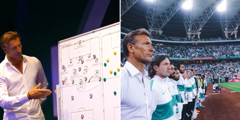 How Herve Renard's half-time team talk inspired Saudi Arabia's