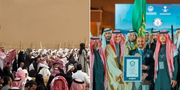 Saudi Ardah Dance Shatters Guinness World Record With Groundbreaking Performance!