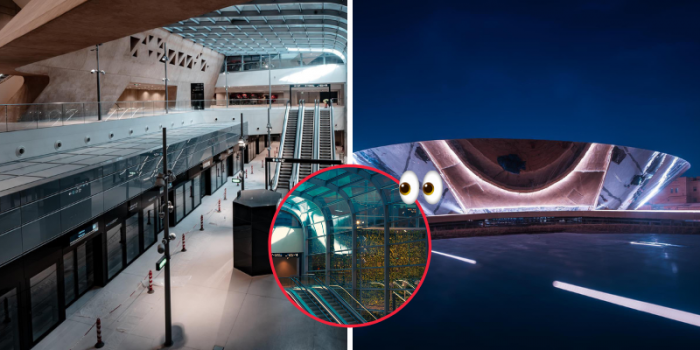 Riyadh’s Newest Metro Station Is Going Viral For Its Sleek Design