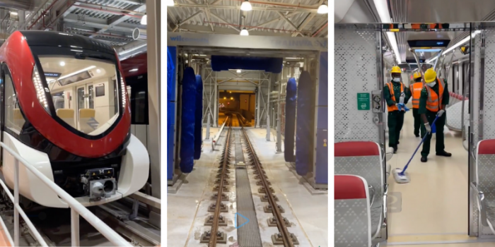 After Hours On The Riyadh Metro: Someone Posted A Sneak Peek Behind The Scenes Post Midnight!