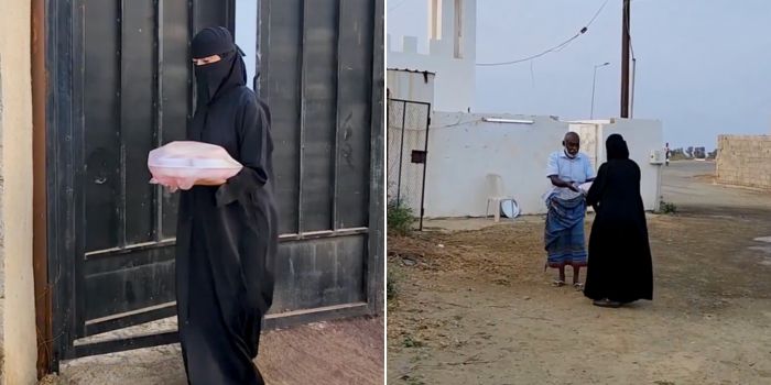 Saudi Woman In Jizan Honors Grandfather’s Legacy By Providing Iftar To Those In Need