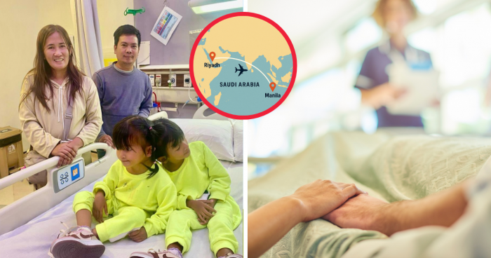 Family Flies In From The Philippines To Riyadh For A Life-Changing Procedure