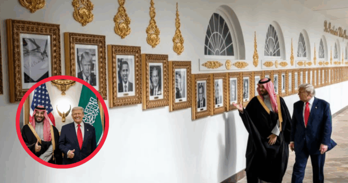 US President Trump’s VIP Reception For MBS Breaks The Internet!