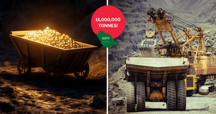 11 Million Tonnes! Saudi Uncovers Gold, Zinc, Copper And Silver Deposits In Najran!