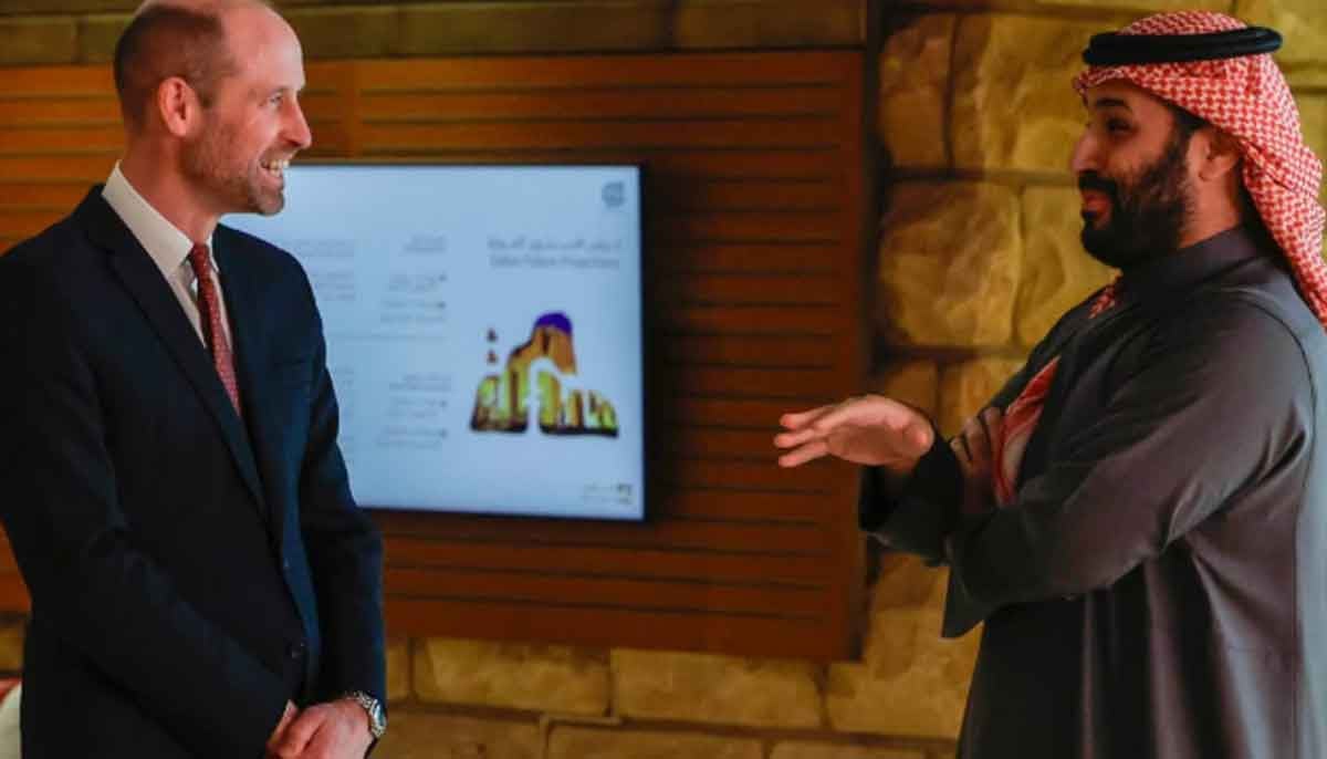 Crown Prince Mohammed Bin Salman Welcomes Prince William To Riyadh